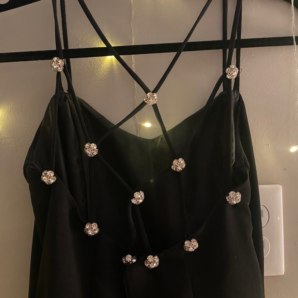 Vintage 80s midi dress